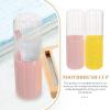Beaupretty 2pcs Toothbrushes Tooth Brush Holder Toothbrush Holder Portable Toothbrush Cases Portable Toothbrush Container Toothbrush Storage Holder Storage Box Thicken Pp Travel view 3