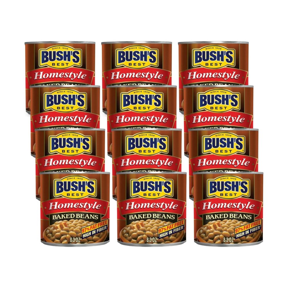 Bush's Best Homestyle Baked Beans, 8.30 Ounce (Pack of 12)