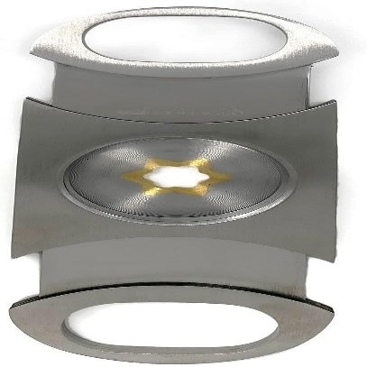 Cigar Boulevard Perfect Cigar Cutter Star Stainless Steel Up to 80 Ring Gauge