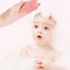 AOKWAWALIY 1PC Baby Bath Silicone Brush Silicone Baby Shampoo Brush exfoliating Hair Scalp Massagers scrubbers Infant Hair Shampoo take a Bath Soft view 4