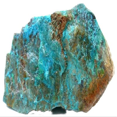 212 GRAM 7.5 OUNCE SPIDERWEB TURQUOISE MALACHITE SILICA QUARTZ ROUGH CMS56