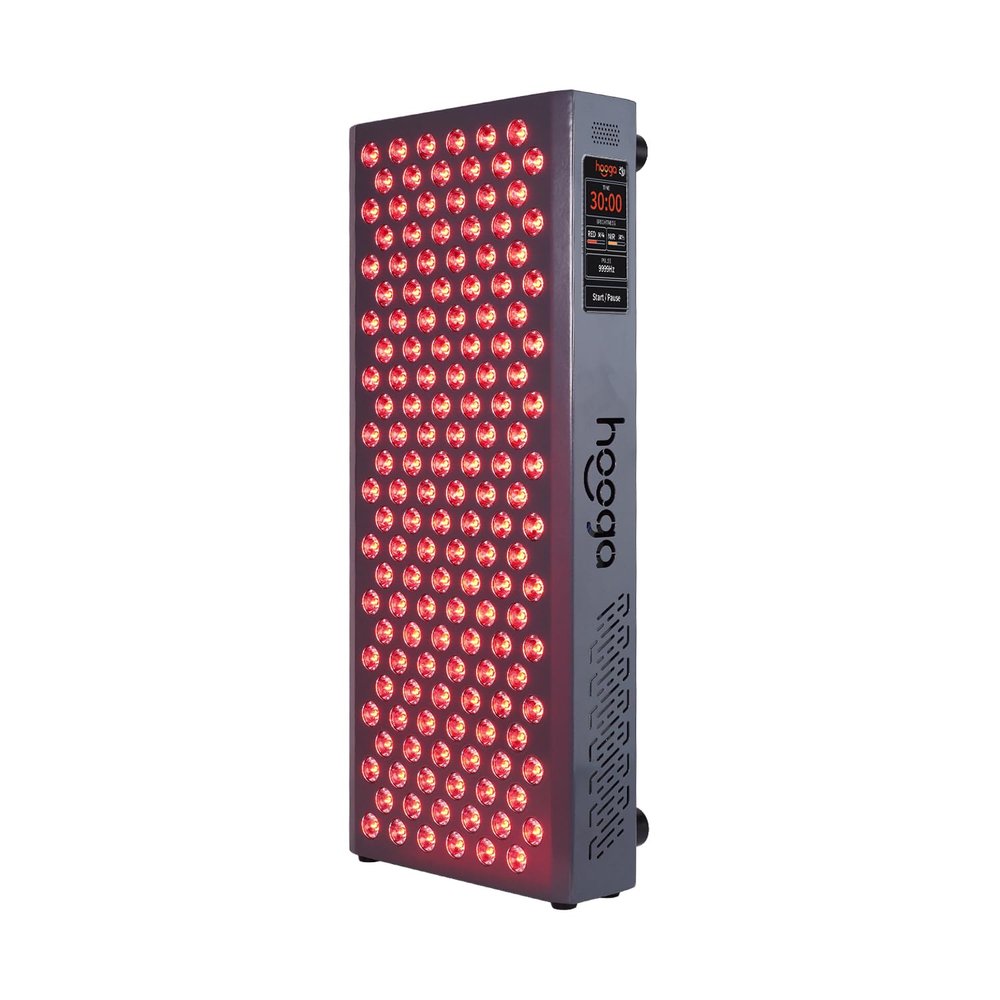 Hooga Red Light Therapy, Red Near Infrared LED Panel, 150 Quad Chip Flicker Free LEDs, Ultra Series, High Powered LED, Hanging Kit Included. ULTRA750.