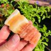 Natural Quartz Mineral Specimen Meat Pork Belly Bacon Stone Collection Gift 70mm-80mm 1pc view 3