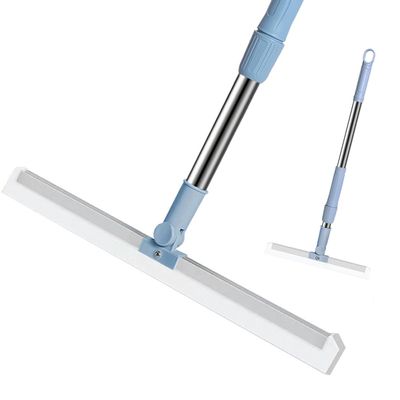 180Turn Rubber & Foam Magic Broom,Retractable Non-Stick Hair Scraping Broomfor Glass Doors,Bathroom,Kitchen,Tile,Car Glass,Marble Floors,Window Cleaning (35cm)