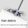 180Turn Rubber & Foam Magic Broom,Retractable Non-Stick Hair Scraping Broomfor Glass Doors,Bathroom,Kitchen,Tile,Car Glass,Marble Floors,Window Cleaning (35cm) view 4
