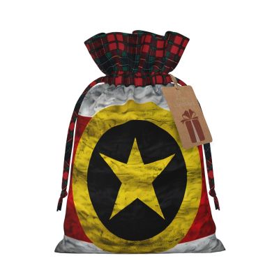 Maryland Flag 1 "Holiday-Themed Gift Bags - Stylish,Unique,And Personalized Reusable Drawstring Gift Bags