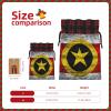 Maryland Flag 1 "Holiday-Themed Gift Bags - Stylish,Unique,And Personalized Reusable Drawstring Gift Bags view 4
