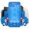 Tens Unit Plus 24 Rechargeable Electronic Pulse Massager Machine Multi Mode Device with All Accessories (Blue) view 1