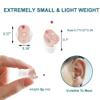 Invisible Hearing Aids, Mirasing CIC Digital Rechargeable Hearing Aids for Seniors & Adults with Noise Cancelling,Portable For Adults Small and Tiny view 2
