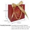 DECHISY 50Pack Small Thank You Bags with Handle Bulk,5.5x 2.5x4.7 Inch Thank You Gift Bags,Mini Gift Bags Party Favor Bags for Bridal Shower,Birthday Party,Baby Shower,Wedding view 3