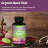 EAZGOO Beet Root Capsules 1000mg Per Serving, Supports Nitric Oxide Production & Blood Pressure, with Black Pepper Extract, Non-GMO, Gluten Free, Vegan - 60 Counts view 3