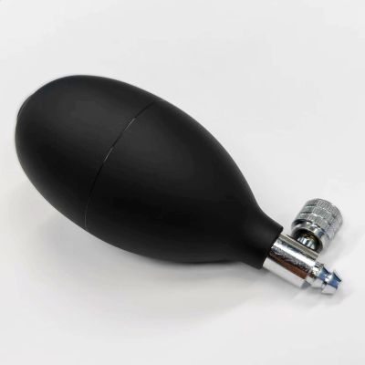 2PCS Replacement Blood Pressure Bulb with Air Release Valve, BP Inflation Bulb for Manual Sphygmomanometer, Hand Squeeze Pump (2)