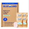 BLUELAND Bathroom Cleaner, 4-Pack Refill, Eucalyptus Mint Scent, Eco-Friendly Cleaning Supplies, 4 x 24 Fl oz view 1