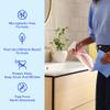 BLUELAND Bathroom Cleaner, 4-Pack Refill, Eucalyptus Mint Scent, Eco-Friendly Cleaning Supplies, 4 x 24 Fl oz view 2
