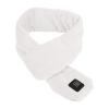 QANYEGN Heating Scarf, Portable Neck Heating Pad, USB Powered by Power Bank, Electric Heated scarf for Neck Pain Relief(white) view 1
