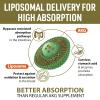 AJAXERRUE Liposomal Calcium AKG Supplement 1500 MG (Alpha-Ketoglutaric Acid), More Effective Than AAKG, Ca AKG for Longevity, Age Defense, Cellular Energy, Metabolic Function, 120 Softgels view 3