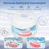 Ultrasonic Retainer Cleaner Machine - 45kHz Deep Cleaning for Dentures, Aligners, Mouth Guards, Whitening Trays, Toothbrush Heads, and Braces 200ML Portable Ultrasonic UV Retainer Cleaner for Dentures view 3