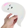 Abaodam Halloween Ghost Plates Disposable Paper Party Plates 5.9 Inch Ghost Shaped Dinner Plates Halloween Dinner Supplies 40 Count view 3