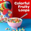 Kelloggs Froot Loops Breakfast Cereal, Good Source of Fiber, 15g Whole Grain, 8.9 oz view 4