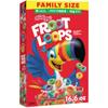 Kelloggs Froot Loops Breakfast Cereal, Good Source of Fiber, 15g Whole Grain, Family Size, 16.6 oz view 1