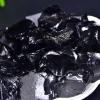 DECORN 2.2lb Bulk Black Obsidian Raw Stones Crystal Set - Obsidian Stone - Black Stones and Crystals - Raw Stones for Tumbling - Wicca and Energy Crystal Healing,2-3cm view 3