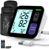 Blood Pressure Machine Upper Arm, 3 Size Cuffs, S, M/L and XL, Small 7"-9", Medium/Large 9"-17" and Extra Large X-Large Cuff 13"-21", Accurate Automatic Digital BP Monitor Home Use, Large Backlit LCD view 1