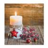 AM Decor 20 Count 3-Ply Luncheon Paper Napkins for Holiday Dinner Party Decorative Decoupage - 13" x 13" (Unfolded) Christmas Light view 1