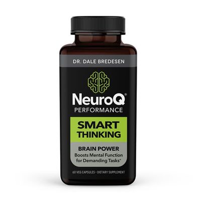LifeSeasons NeuroQ - Smart Thinking Supplement Pills - Brain Power + Mental Focus Booster - Memory & Attention - Bacognize Bacopa, Cognizin Citicoline & Coffee Extract - 60 Capsules