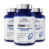 1MD Nutrition 1MD LiverMD - Liver Support Supplement | Siliphos Milk Thistle Extract - Highly Bioavailable, for Liver Support | 180 Capsules (3-Pack) view 1