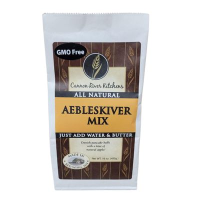 Danish Aebelskiver Mix by Cannon River Kitchens, 1lb (8)