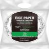 Soeos Rice Paper, White Rice Paper Wrappers, 3 Pack, 34 Sheets-Fresh Spring Roll Wrappers & Dumplings, Non-GMO, Gluten-Free, Low Carb, Vietnamese Rice Wraps (Round, 22cm) view 2