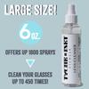 3pc Value Pack, Cleaning Kit for Glasses + 1 Microfiber Cloth, 6oz Lens Cleaner Made in USA, Phone, Eye Glasses, Electronics, Computer Screens, Camera Lens, Safe for All Coatings, Expert Formula view 3