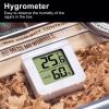 DYUNCZ Cigar Humidors, Transparent Humidor Cigar Box, Acrylic Cigar Humidor, with Moisturizing Pack and Electronic Hygrometer and Spanish Cedar Wood, Holds 30-100 Cigars (Size : Larg) view 4