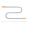 5 Pairs of Silicone Earplugs with Ropes for Sound Insulation,Noise Reduction,and Noise Prevention,Suitable for Sleep/Study/Travel,Reusable view 2