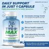 TTFD Thiamine B1 Supplement 60Capsules Made in USA- Thiamine TTFD Vitamin B1 MAX, High-Potency Supplement for Energy & Focus, Supports Healthy Nerve Function & Overall Wellness by MaxLife Naturals view 2