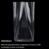 Awpeye 100PCS 7.9" x 2.4" x 11.8" Bottom Gusseted Cellophane Bags Flat Bottom Cello Treat Bags Clear Plastic Gift Bags with 4" Gold Twist Ties for Gift Wrapping And Decorations view 3