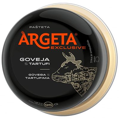 Argeta Beef Pasteta With Truffles Pate - Pack Of 16 x 95g