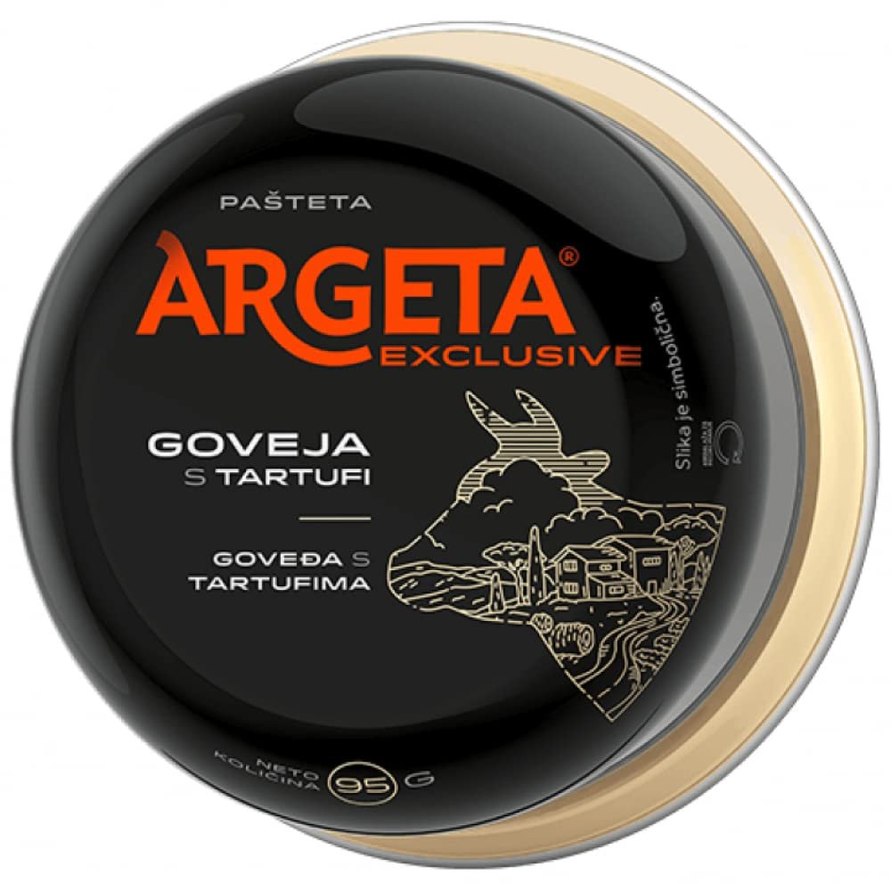 Argeta Beef Pasteta With Truffles Pate - Pack Of 16 x 95g