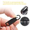 10Pcs Zipper Pull, Metal Zipper Pull Replacement, Detachable Zippers Pull Tabs, Metal Zippers Handle Mend Fixer Tab Repair, for Luggage Suitcase Backpacks Jacket view 2