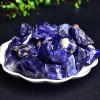 DECORN 2.2Lb Large Rough Healing Crystal Stone Natural Raw Blue-Veins Gemstones Decoration Crystals for Fountain Rocks, Tumble Stones, Polishing, Wire Wrapping, Fish Tank Vase Filler,2-3cm view 4