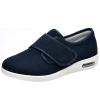 Diabetic Shoes for Men Extra Wide Width,Men's Diabetic Edema Shoes with Adjustable Closure Lightweight for Diabetic Swollen Feet Men 8.5/Women 9.5 Dark Blue view 1