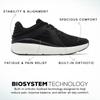 ABEO MXV Shift Womens Metatarsal Footbed Walking Shoes | Orthopedic Shoes for Women | Ball of Foot Pain Relief | Metatarsalgia Shoes Black, 5 Medium view 3