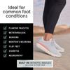 ABEO MXV Shift Womens Metatarsal Footbed Walking Shoes | Orthopedic Shoes for Women | Ball of Foot Pain Relief | Metatarsalgia Shoes Black, 5 Medium view 4