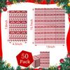 50 Pieces 3-ply Christmas Paper Napkins Xmas Guest Towels Disposable Bathroom Disposable Hand Towels for Bathroom Kitchen Christmas Party Supplies Dinner Napkins Disposable view 2