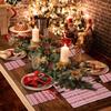 50 Pieces 3-ply Christmas Paper Napkins Xmas Guest Towels Disposable Bathroom Disposable Hand Towels for Bathroom Kitchen Christmas Party Supplies Dinner Napkins Disposable view 4