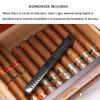 Cigar Box Cedar Wood Cigar Humidor Office Small Cigar Cabinet with Hygrometer and Humidifier view 3