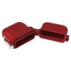 Tyenaza 2PCS Torch Lighter Case, IP56 Waterproof Safe Portable Torch Lighter Cover for Outdoor Camping Travel (red) view 3