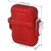 Tyenaza 2PCS Torch Lighter Case, IP56 Waterproof Safe Portable Torch Lighter Cover for Outdoor Camping Travel (red) view 4