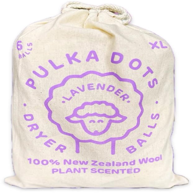 Pulka Dot's Plant Prescented Dryer Balls (Lavender)