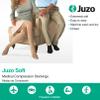 Juzo Soft 20-30 mmHg Compression Stockings, Pantyhose, Closed Toe | Compression Socks for Moderate Varicosities & Edema, Post-Sclerotherapy, Post-Op | Beige, X-Small (I) Petite view 2